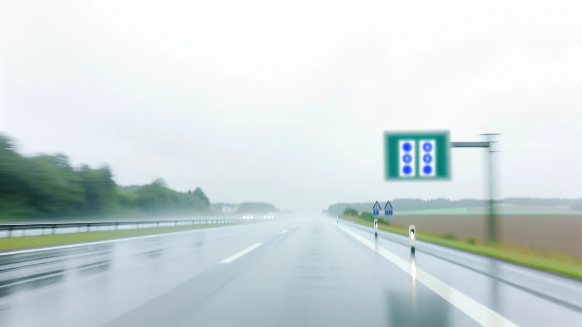 Abstandsblitzer A6 bei Satteldorf