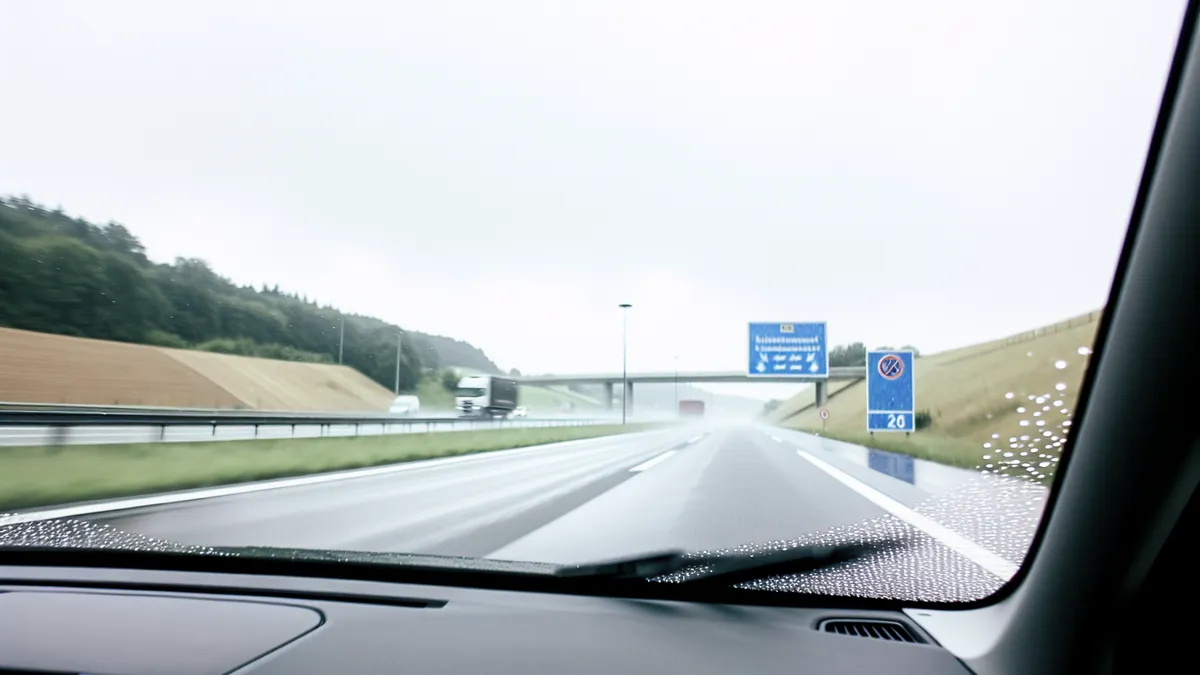 Abstandsblitzer A28 bei Bad Zwischenahn