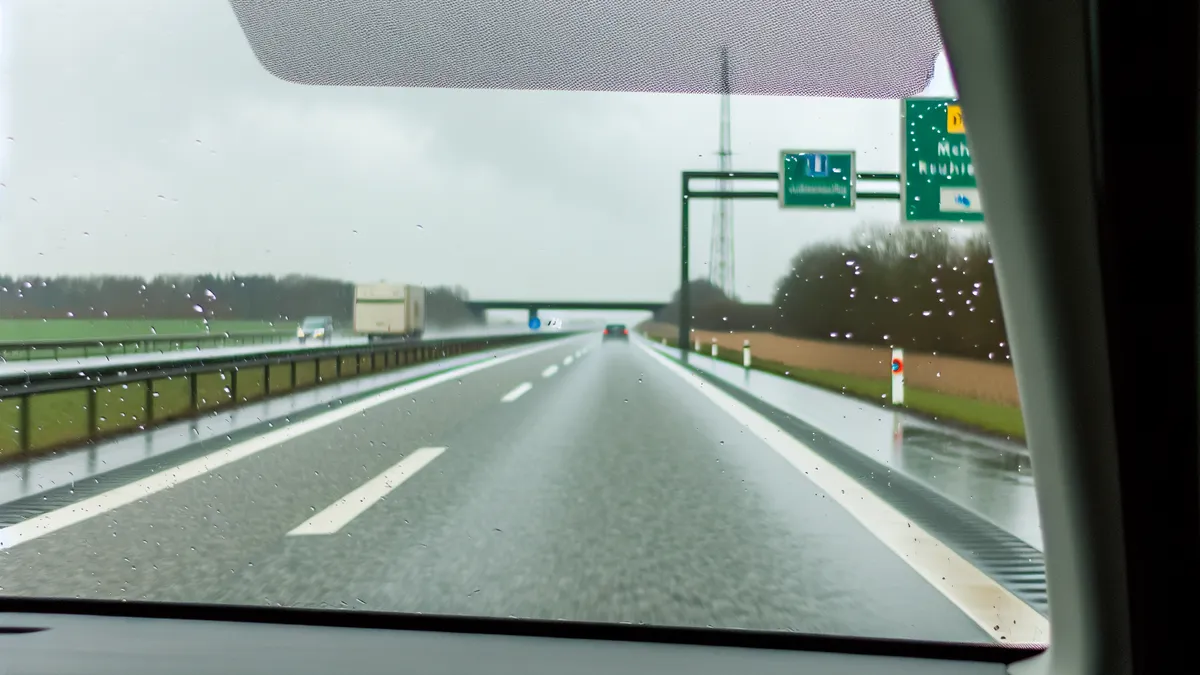 Abstandsblitzer A33 bei Bielefeld
