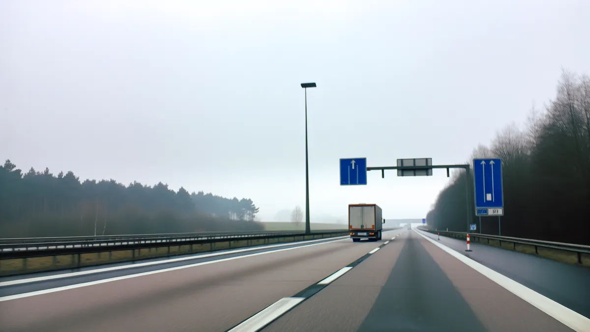 Abstandsblitzer A1 Dötlingen, km 142.053 (Richtung Osnabrück)
